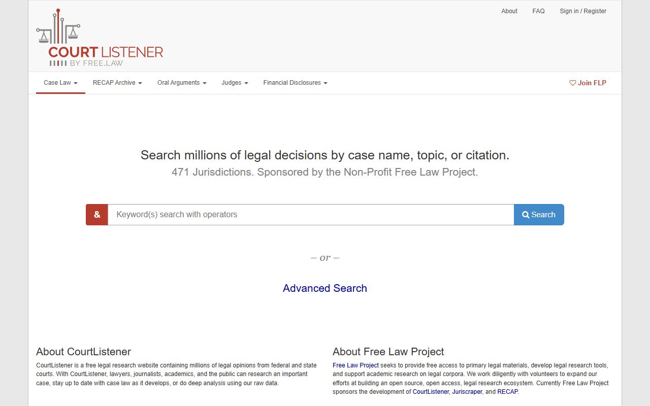 Woodford County court dockets CourtListener public legal research source