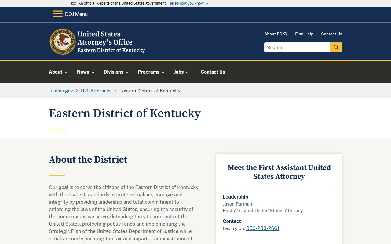 Woodford County Circuit Court records federal prosecutor distinction