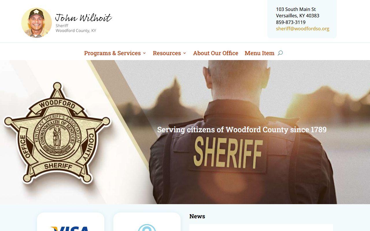 Woodford County Circuit Court records Sheriff court service