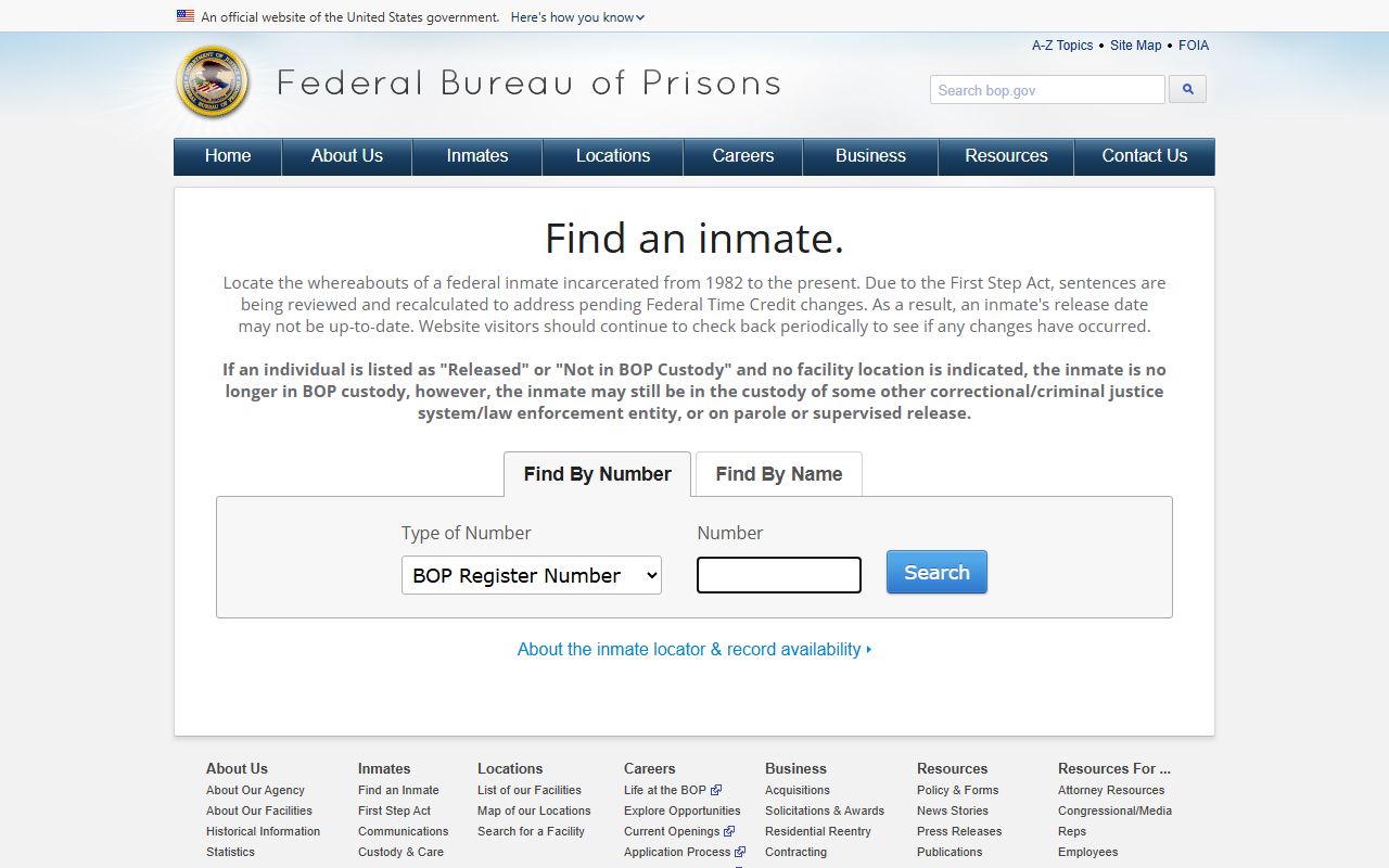 Woodford County inmate records federal prisoner lookup